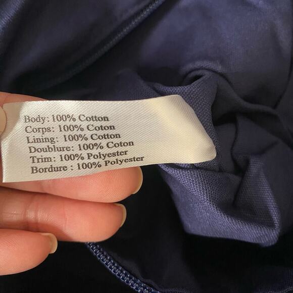 PINK Victoria's Secret Tote Bag Blue Bandana Print Large Travel Beach Carry All - Picture 9 of 14